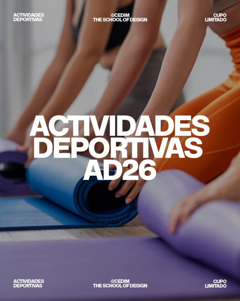 ↑ Actividades deportivas 2026