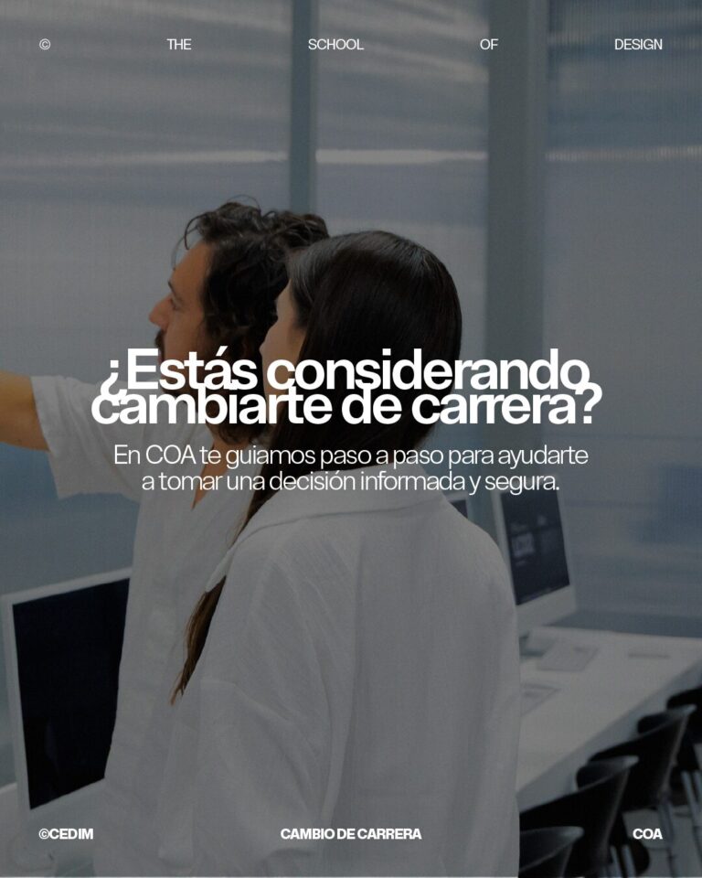 ↑ Cambio de carrera